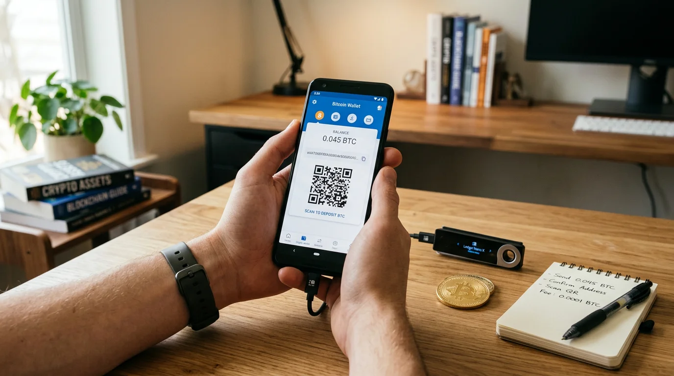 Guide dépôt et retrait crypto sur un bookmaker : du portefeuille au gain